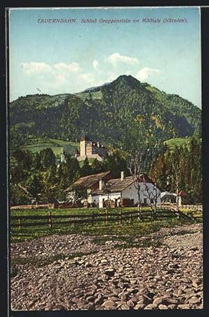 Ansichtskarte Obervellach, Schloss Groppenstein im Mölltale