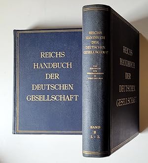 Reichshandbuch der deutschen Gesellschaft. Das Handbuch der Persönlichkeiten in Wort und Bild. He...