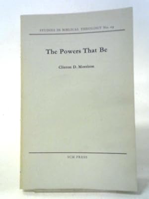 Seller image for The Powers That Be for sale by World of Rare Books
