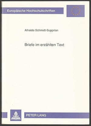 Briefe im erzählten Text. Untersuchungen zum Werk Theodor Fontanes.