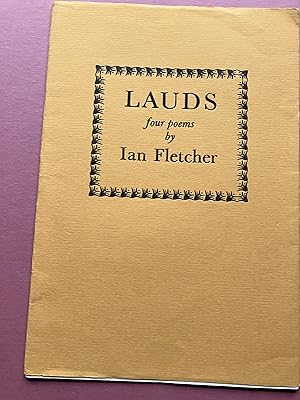 Seller image for Lauds. Four Poems for sale by Andrew Johnson Books