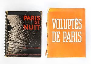 Seller image for Paris de Nuit [with] Voluptes de Paris; [and] VAN MOERKERKEN, Emiel. Portrait of Brassa; [and] BRASSA. Paris de Nuit. for sale by Shapero Rare Books