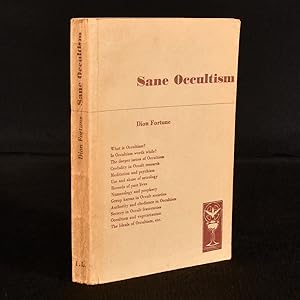 Seller image for Sane Occultism for sale by Rooke Books PBFA