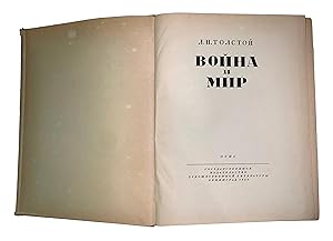 Imagen del vendedor de L.N. Tolstoy. L.N.Tolstoy. Voyna i mir OGIZ Leningrad, 1945. Leningrad. 1945/L.N. Tolstoy. War and Peace. Leningrad. 1945 a la venta por biblioaxes