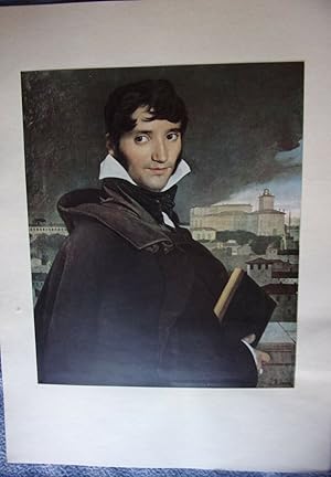 TIRAGE 20ème d' APRES UNE OEUVRE DE INGRES PORTRAIT DE FRANCOIS MARIUS GRANTE