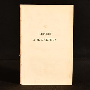 Lettres a M. Malthus, sur Differens Sujets d'Economie Politique