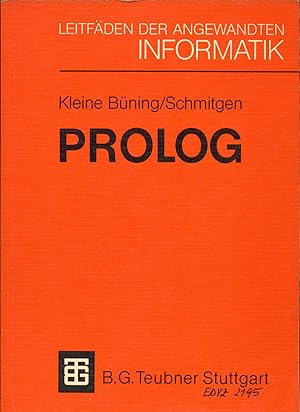 Bild des Verkufers fr PROLOG : Grundlagen und Anwendungen zum Verkauf von avelibro OHG