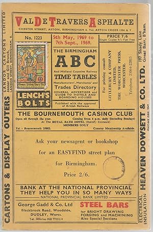 The Birmingham ABC and Midland Counties Railway Time Tables, Manufacturers', Merchants', and Trad...
