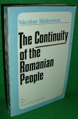 THE CONTINUITY OF THE ROMANIAN PEOPLE