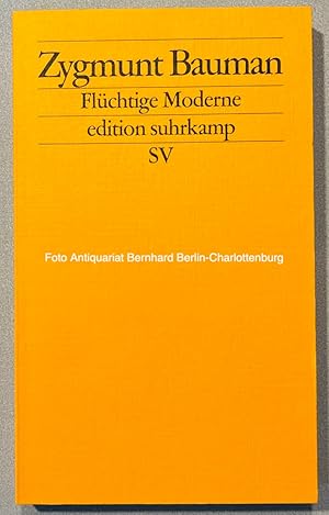 Seller image for Flchtige Moderne (edition suhrkamp; 2447) for sale by Antiquariat Bernhard