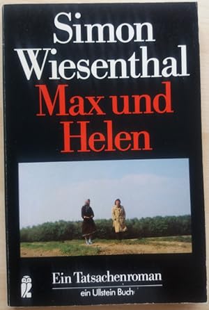 Bild des Verkufers fr Max und Helen. Ein Tatsachenroman.' zum Verkauf von buch-radel