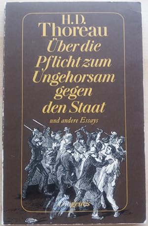 Seller image for ber die Pflicht zum Ungehorsam gegen den Staat und andere Essays.' for sale by buch-radel