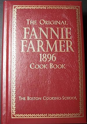 Seller image for The original Fannie Farmer 1896 cook book for sale by GoodwillNI