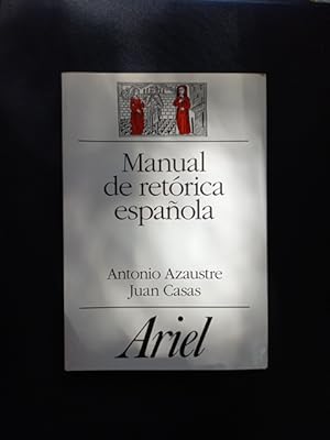 Immagine del venditore per Manual de retrica espaola venduto da Vrtigo Libros