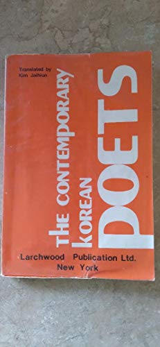 Seller image for Contemporary Korean Poets: Korean Poetry Since 1920 for sale by Ammareal