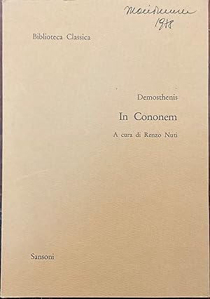 Demosthenis In Cononem