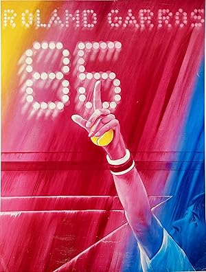 Original Vintage Poster - Roland Garros '85