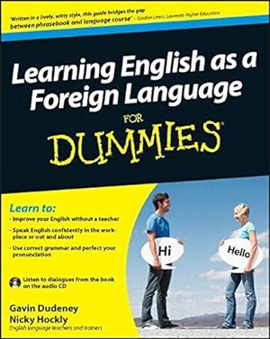 Image du vendeur pour Learning English As a Foreign Language for Dummies mis en vente par WeBuyBooks
