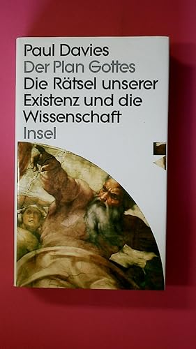 Seller image for DER PLAN GOTTES. die Rtsel unserer Existenz und die Wissenschaft for sale by HPI, Inhaber Uwe Hammermller