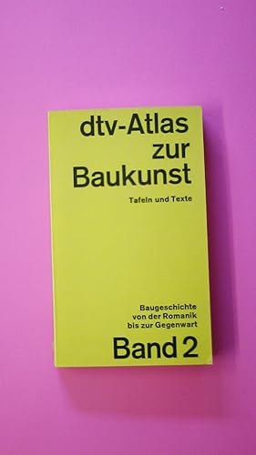 Bild des Verkufers fr DTV-ATLAS ZUR BAUKUNST. zum Verkauf von HPI, Inhaber Uwe Hammermller