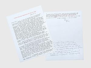 Seller image for Typed letter signed, with eight-line autograph postscript, to Marlene Dietrich. for sale by Peter Harrington.  ABA/ ILAB.