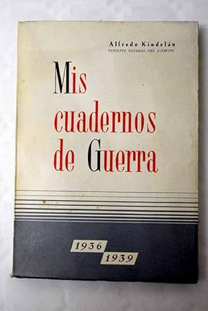 Imagen del vendedor de Mis cuadernos de guerra a la venta por Alcan Libros