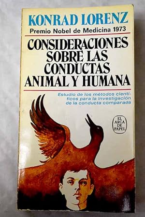 Consideraciones sobre las conductas animal y humana