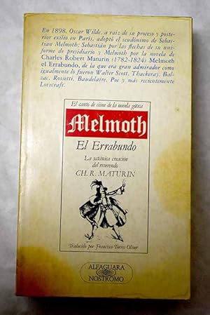 Seller image for Melmoth el errabundo for sale by Alcan Libros