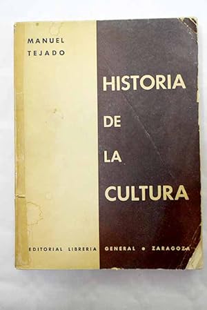 Seller image for Historia de la cultura for sale by Alcan Libros