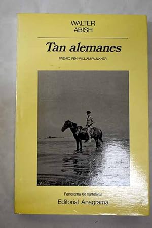 Imagen del vendedor de Tan alemanes a la venta por Alcan Libros