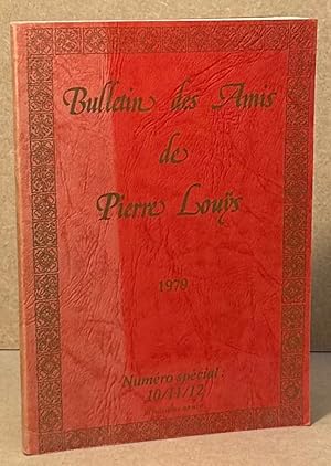 Imagen del vendedor de Bullentin des Amis de Pierre Louys a la venta por San Francisco Book Company