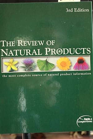 Image du vendeur pour The Review of Natural Products: The Most Complete Source of Natural Product Information, 2003 -REVIEW OF NATURAL PRODUCTS mis en vente par Mad Hatter Bookstore