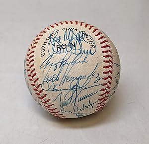 1985 New York Mets Signed Baseball, from the Gary Carter Collection