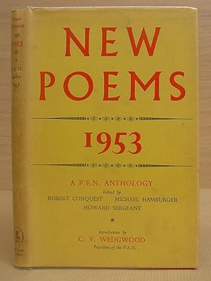 Bild des Verkufers fr New Poems 1953 zum Verkauf von Eastleach Books