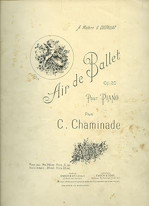 Immagine del venditore per Air de Ballet Pour Piano | Opus 30 [Vintage Piano Solo Sheet Music] E. & S. No. 4980 venduto da Little Stour Books PBFA Member