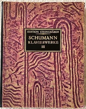 Imagen del vendedor de Robert Schumann Klavierwerke. Band VII, VIII, IX, X u. XI (in 1). a la venta por Antiquariat Bcherstapel
