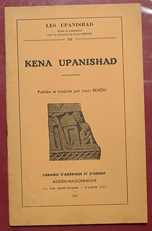 les Upanishad - III - Kena Upanishad