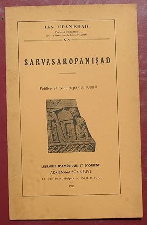 les Upanishad - XIV - Sarvasaropanisad