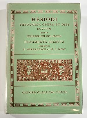 Immagine del venditore per Hesiodi: Theogonia Opera et Dies Scutum; Fragmenta Selecta. Oxford Classical Texts venduto da Resource Books, LLC