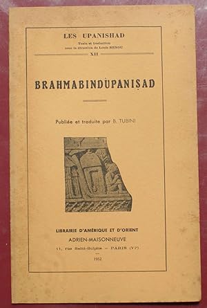 les Upanishad - XII - Brahmabindupanisad