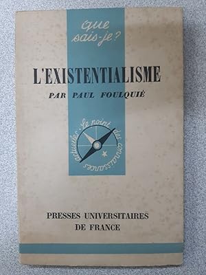 Image du vendeur pour L'Existentialisme mis en vente par Dmons et Merveilles