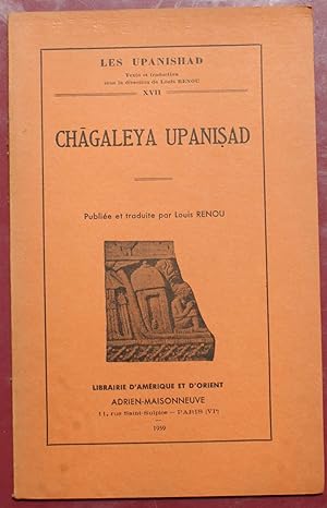 les Upanishad - XVII - Chagaleya Upanisad