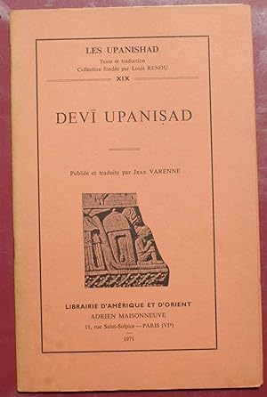 les Upanishad - XIX - Devi Upanisad