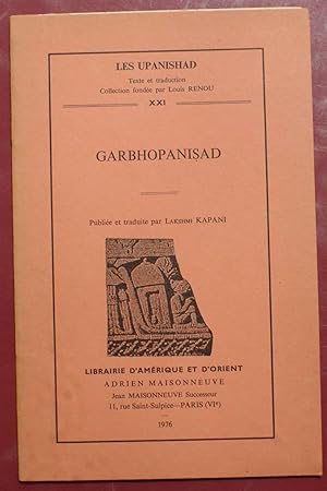 les Upanishad - XXI - Garbhopanisad