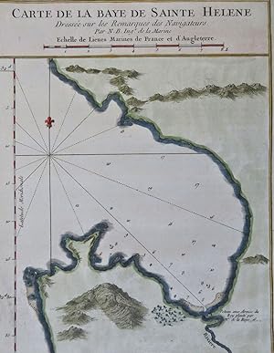 St. Helena Bay South Africa Western Cape 1748 harbor coastal survey Bellin map