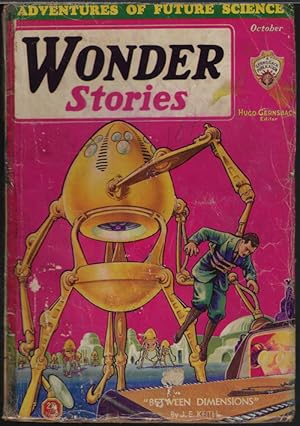 Image du vendeur pour WONDER Stories: October, Oct. 1931 mis en vente par Books from the Crypt