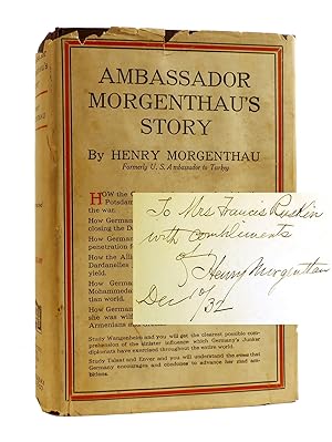 AMBASSADOR MORGENTHAU'S STORY SIGNED