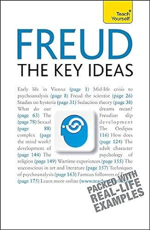 Imagen del vendedor de Freud- The Key Ideas: Teach Yourself a la venta por WeBuyBooks