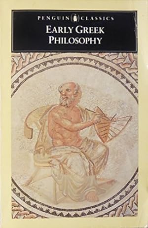 Immagine del venditore per Early Greek Philosophy. venduto da FIRENZELIBRI SRL