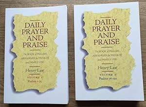 Daily Prayer and Praise: The Book of Psalms Arranged for Private and Family Use (set of 2 volumes)
